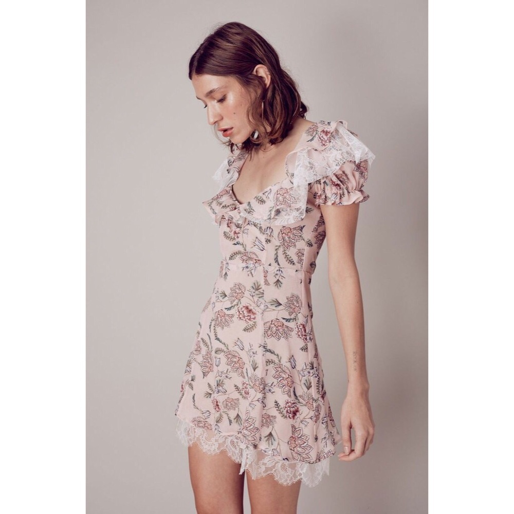 NWOT For Love and Lemons Bee Balm Dress